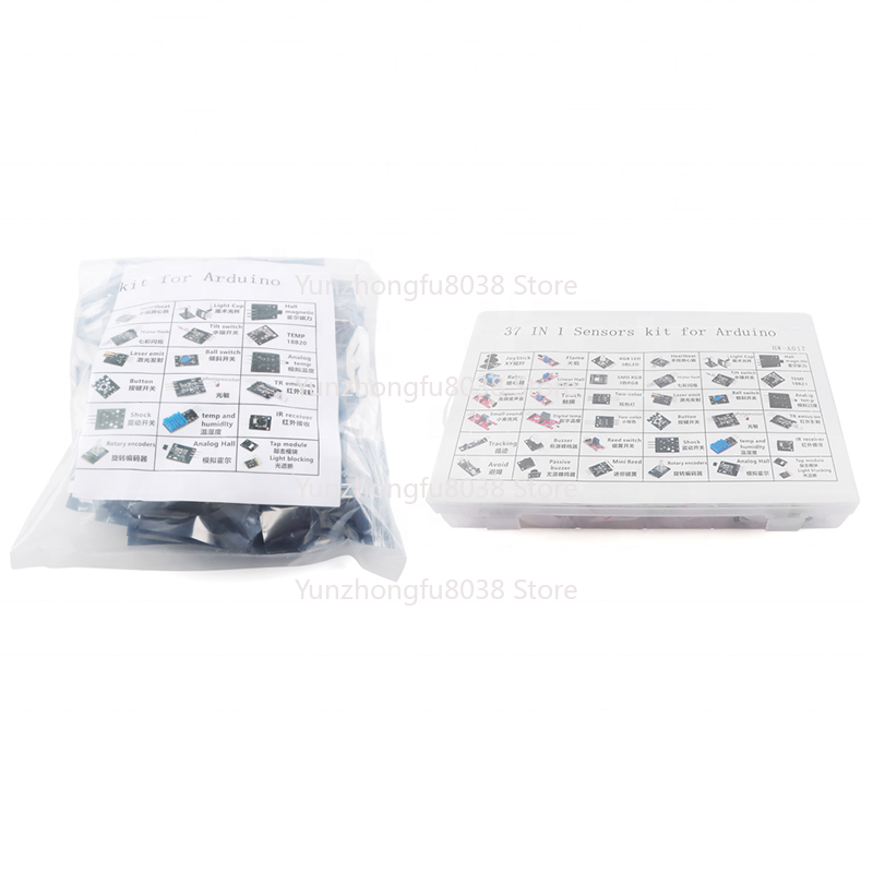 Diy Electronics Projects For Beginners - 37-in-1 Sensor Kit for Arduino &