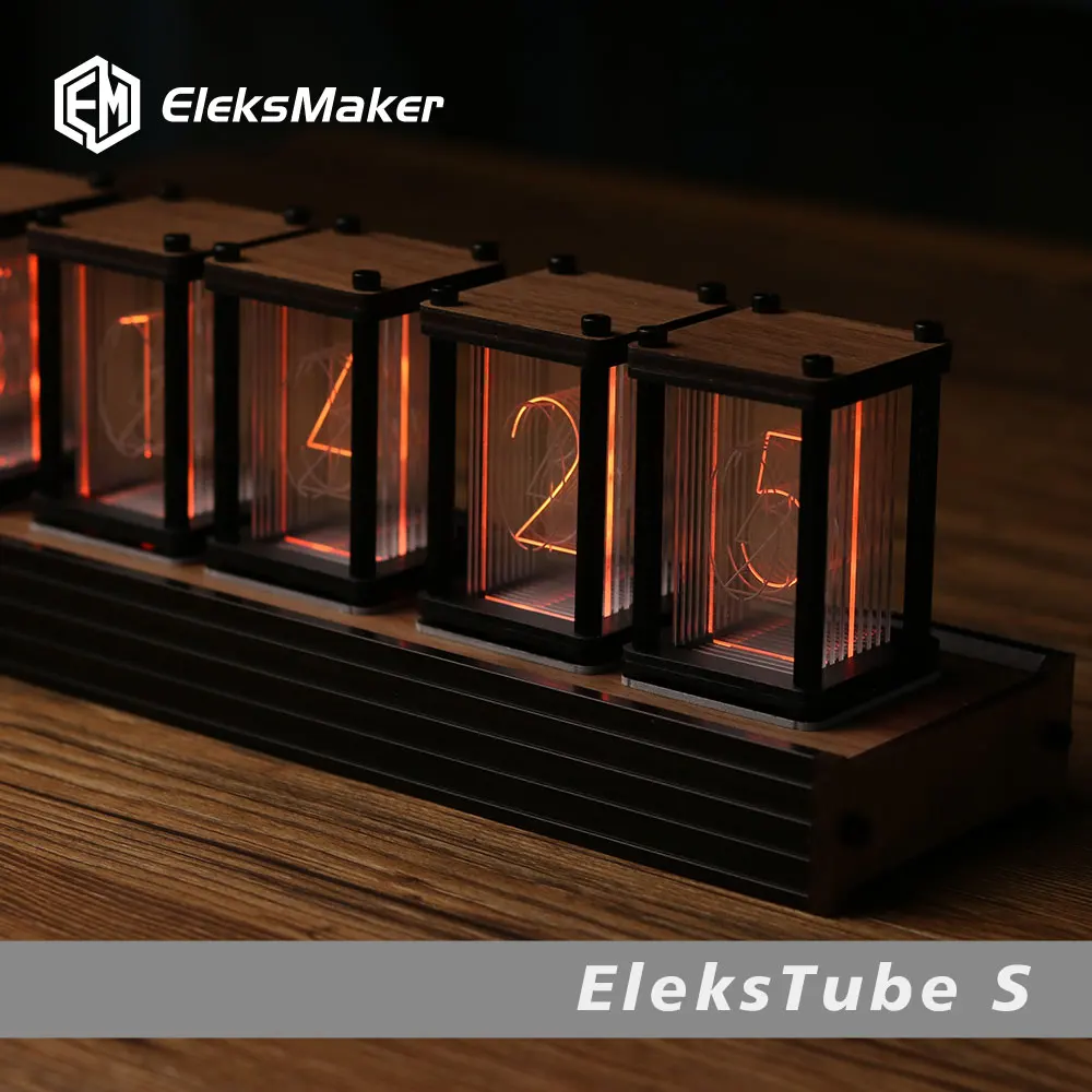 Diy Electronics Gift Ideas - RGB Nixie Tube Clock DIY Table
