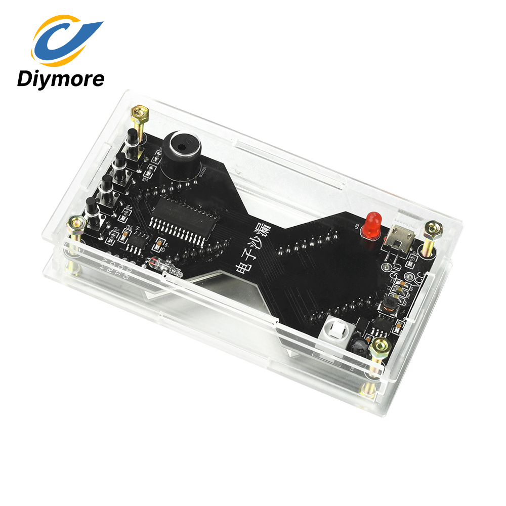 Hobby Diy Electronics Kit - Electronic LED Dot Matrix Hourglass DIY
