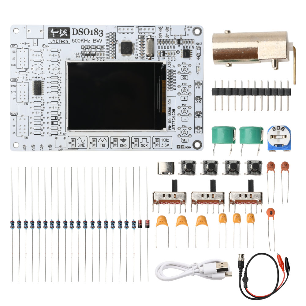 Diy Electronics Kits For Beginners - DC 5V DSO183 Digital Oscilloscope DIY