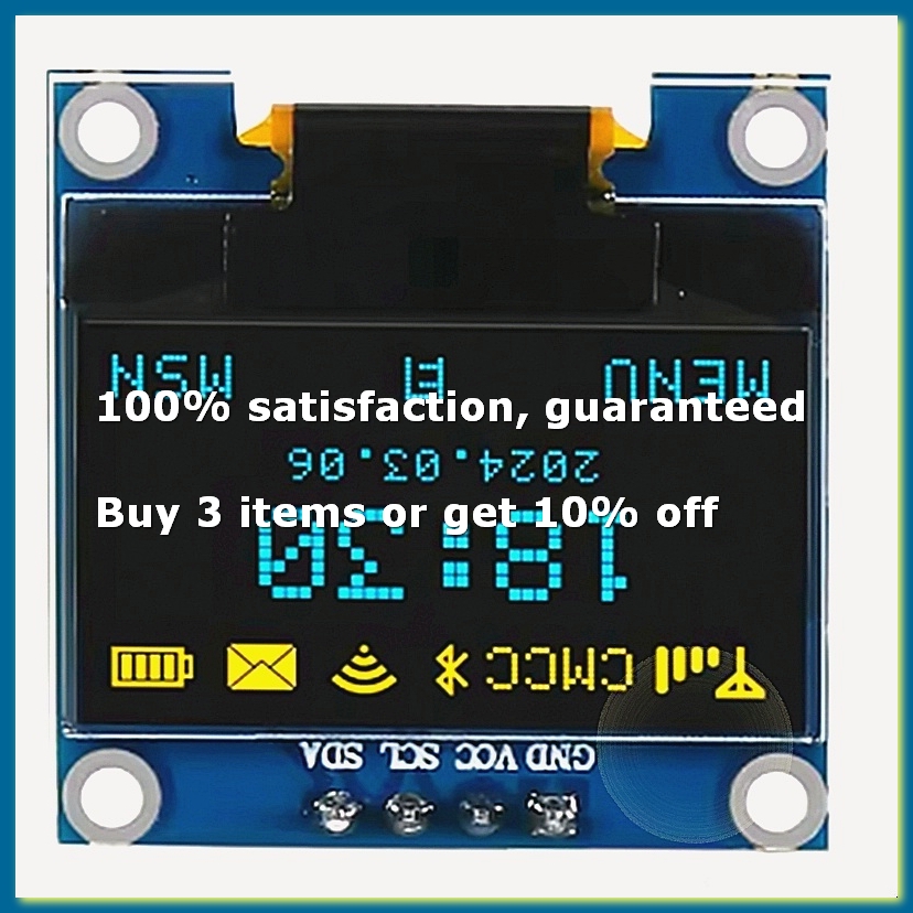 I2C Lcd Display - 0.96 Inch OLED Display Screen Module
