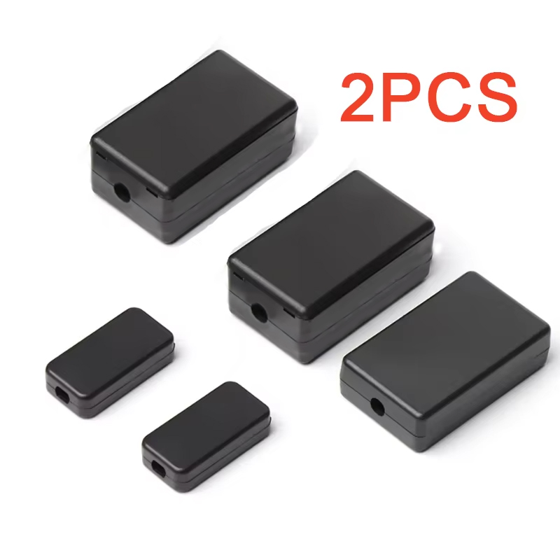 Diy Electronics Websites - 2PCS Plastic Waterproof Black Box DIY