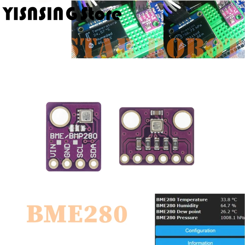 Bme280 Humidity Sensor - BME280 5V 3.3V Digital Sensor Temperature