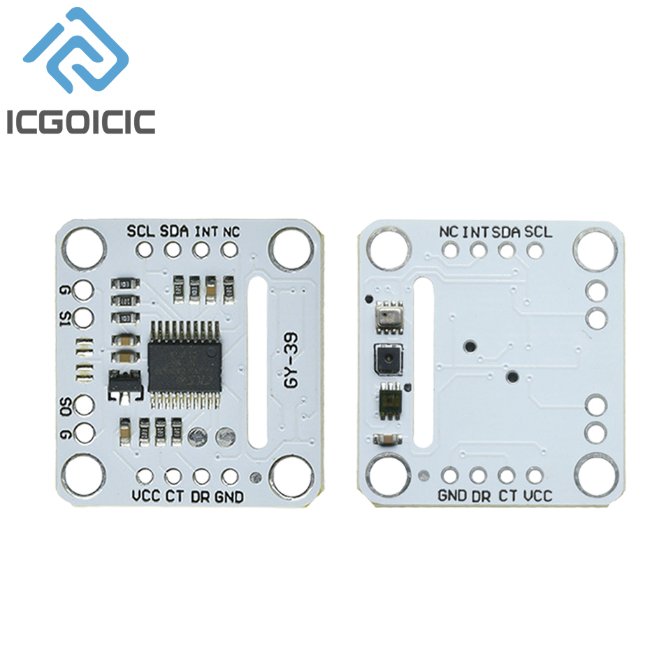 Bme280 Humidity Sensor - GY-39 Serial MAX44009 Intensity BME280 Atmospheric