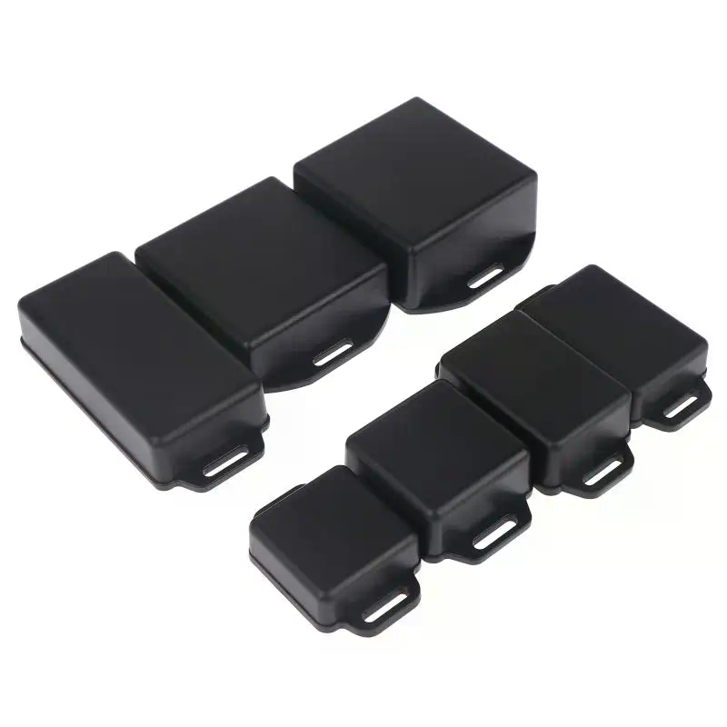 Diy Electronics Circuits - Black Plastic Electronic Project Enclosure Set