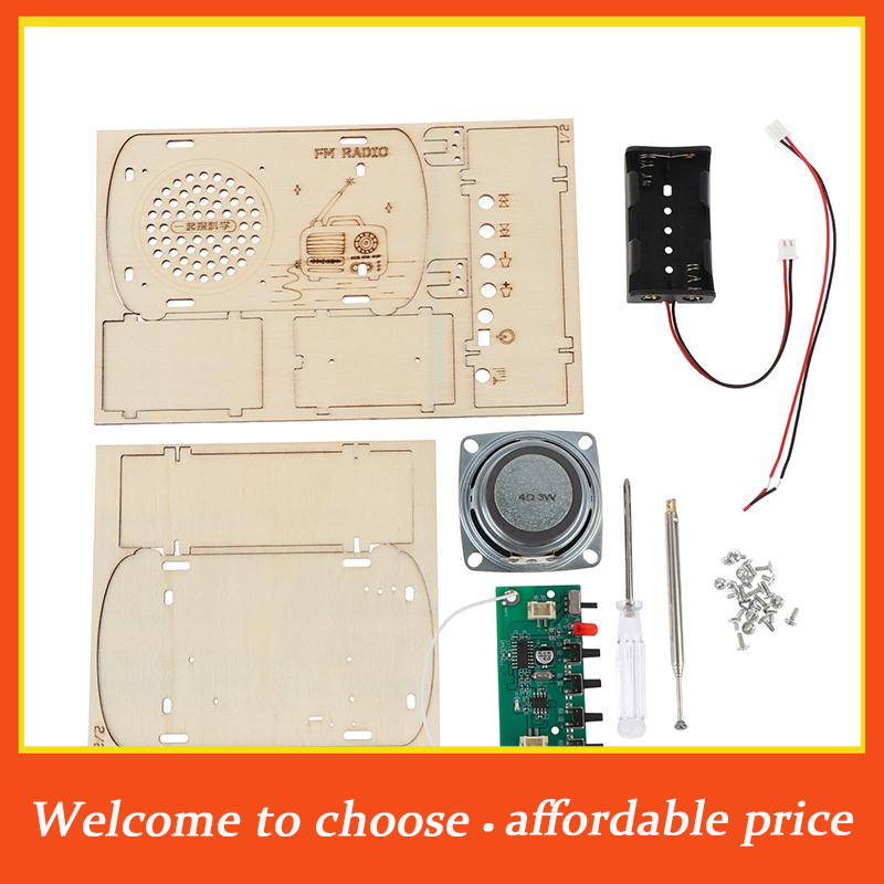 Diy Electronics Projects For Kids - TH DIY Wooden FM Radio Kit
