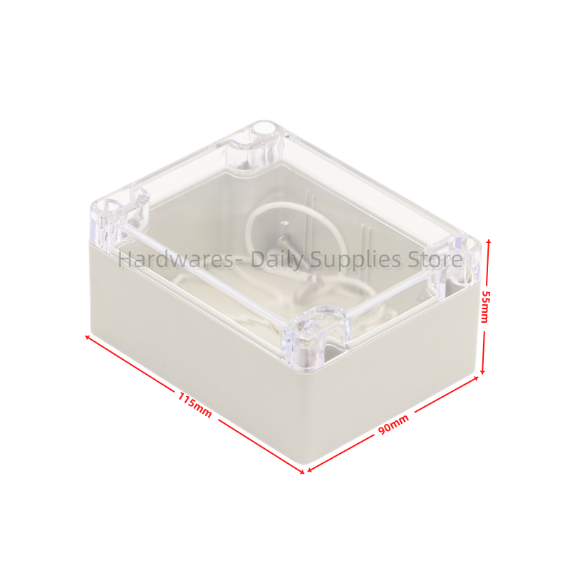 Diy Electronics Websites - 1pc 115x90x55mm Waterproof Plastic Enclosure Case