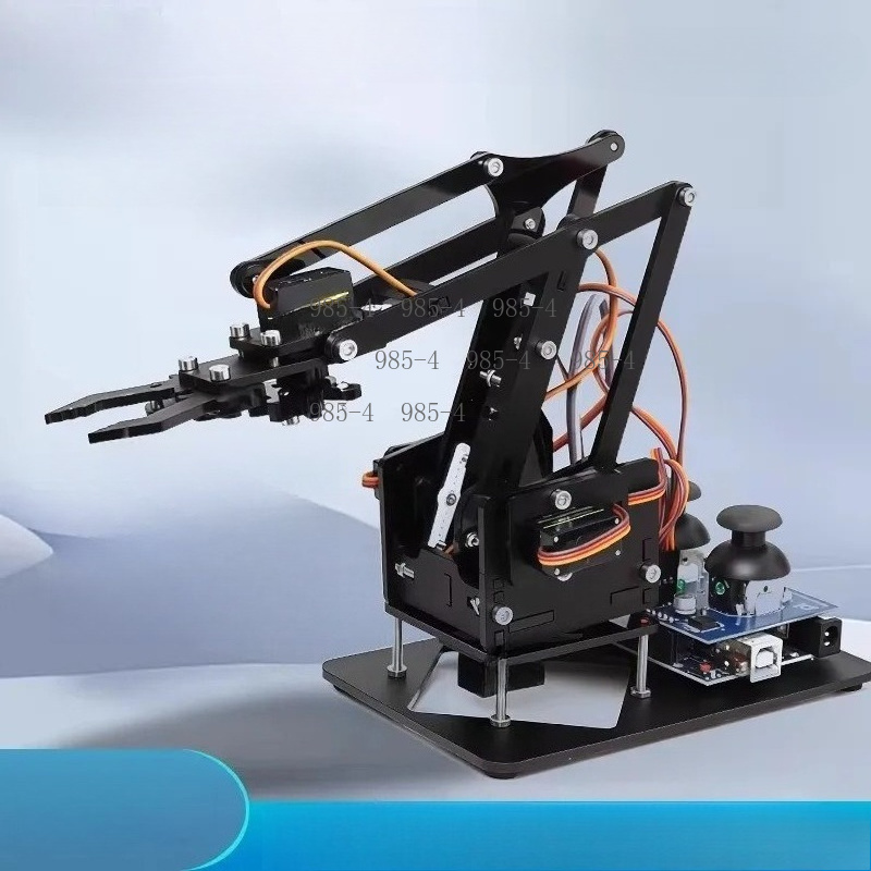 Hobby Diy Electronics Kit - Small Programmable Robotic Arm DIY Training