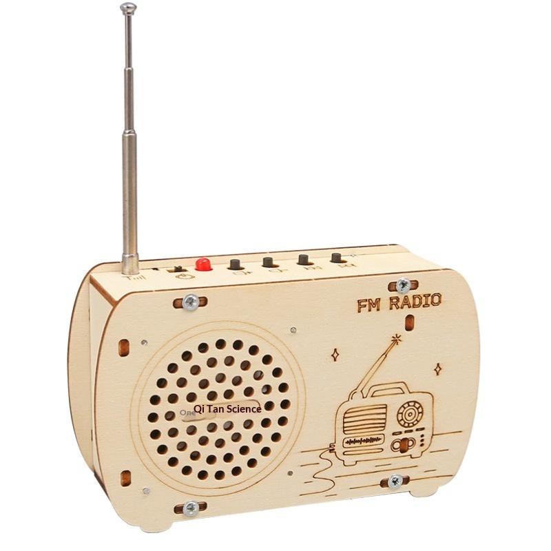 Diy Electronics Projects For Kids - DIY Wooden FM Radio Kit Vintage