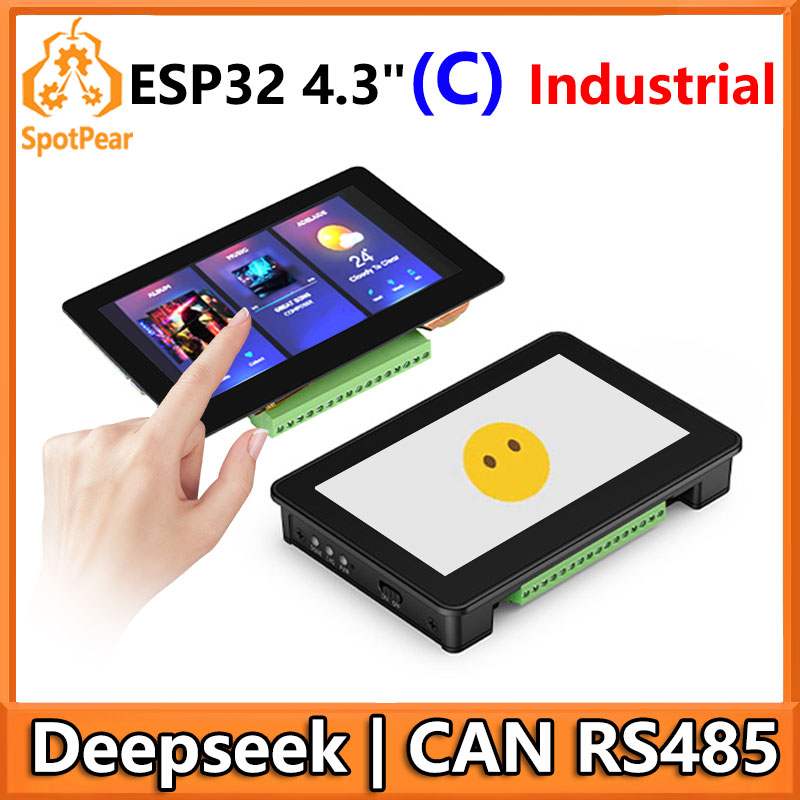 I2C Lcd Display - ESP32 S3 AI 4.3inch (C) Industrial