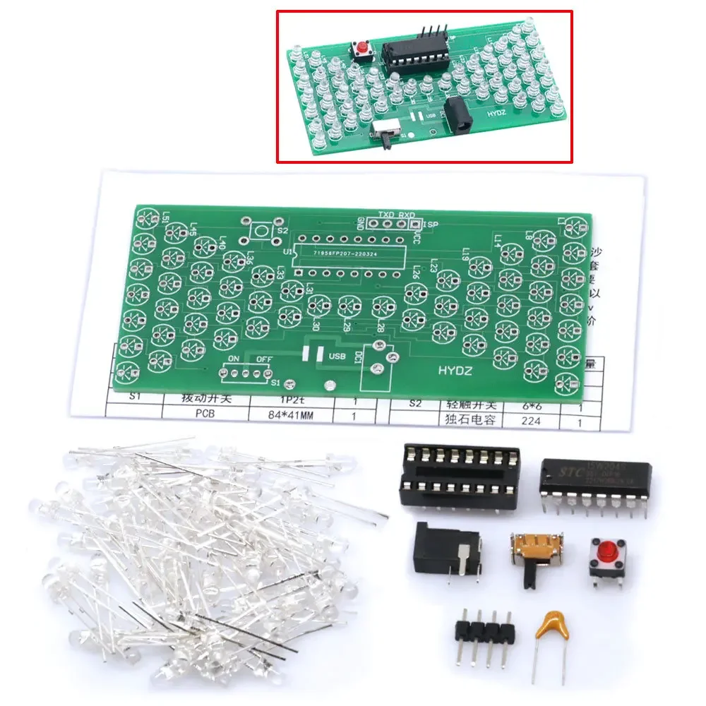 Diy Electronics Projects For Beginners - 5V Electronic Hourglass DIY Kit –