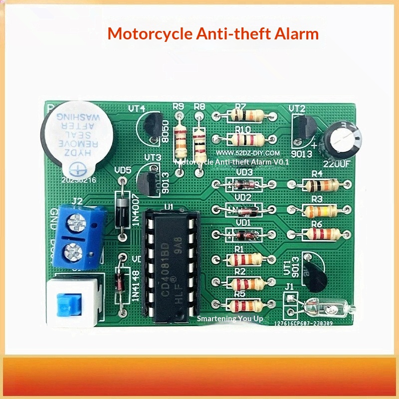 Motorcycle Vibration Anti-Thef - Diy Motorcycle Electronics recension och pris