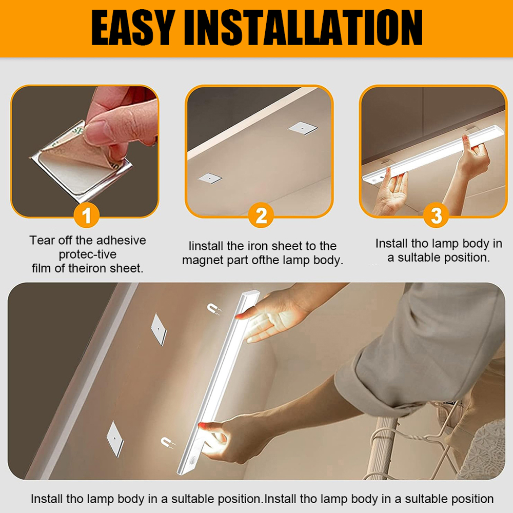 Ultra-thin LED Motion Night Li - Ldr Light Sensor recension och pris