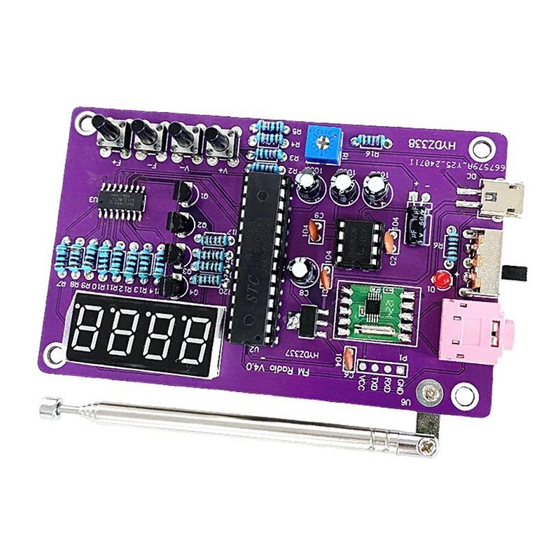 Dual Channel FM Radio DIY Buil - Diy Electronics Kits For Adults recension och pris