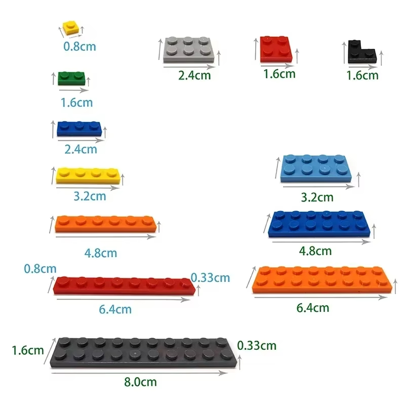 100PCS MOC 2420 Plate 2x2 Buil - Diy Electronics Gift Ideas recension och pris