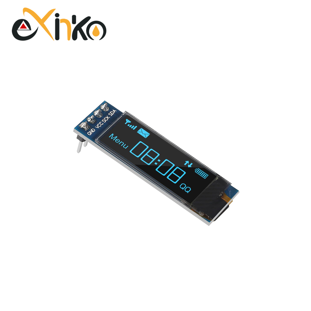 1-10pcs 0.91 inch OLED display - I2C Lcd Display recension och pris
