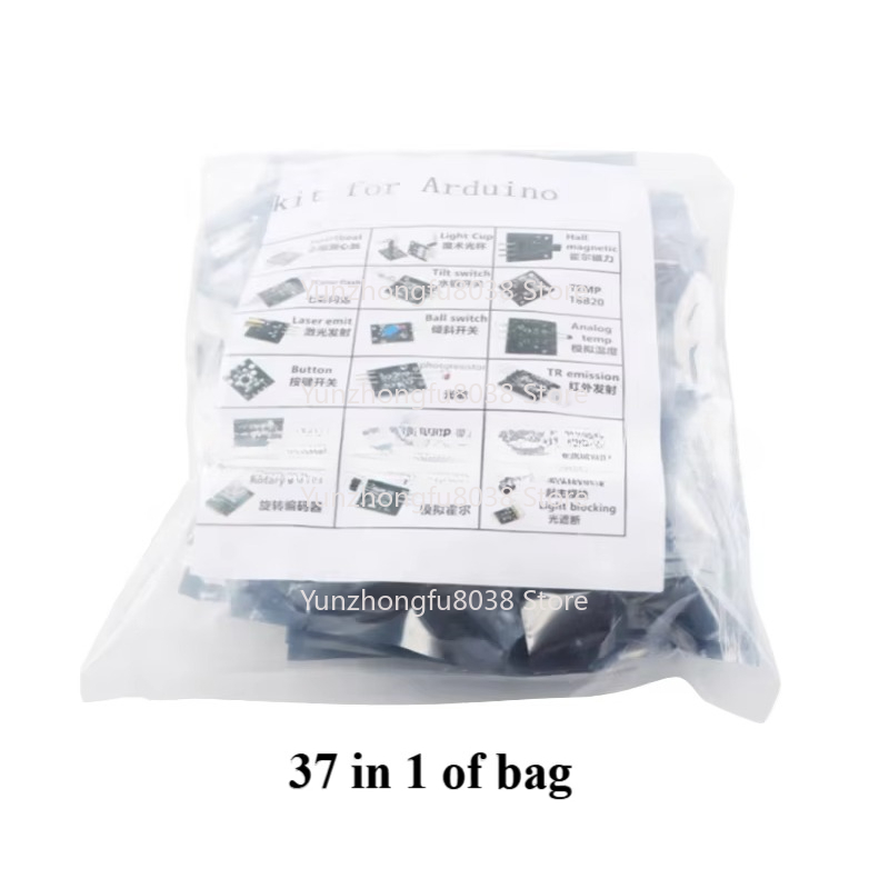 37-in-1 Sensor Kit for Arduino - Diy Electronics Projects For Beginners recension och pris