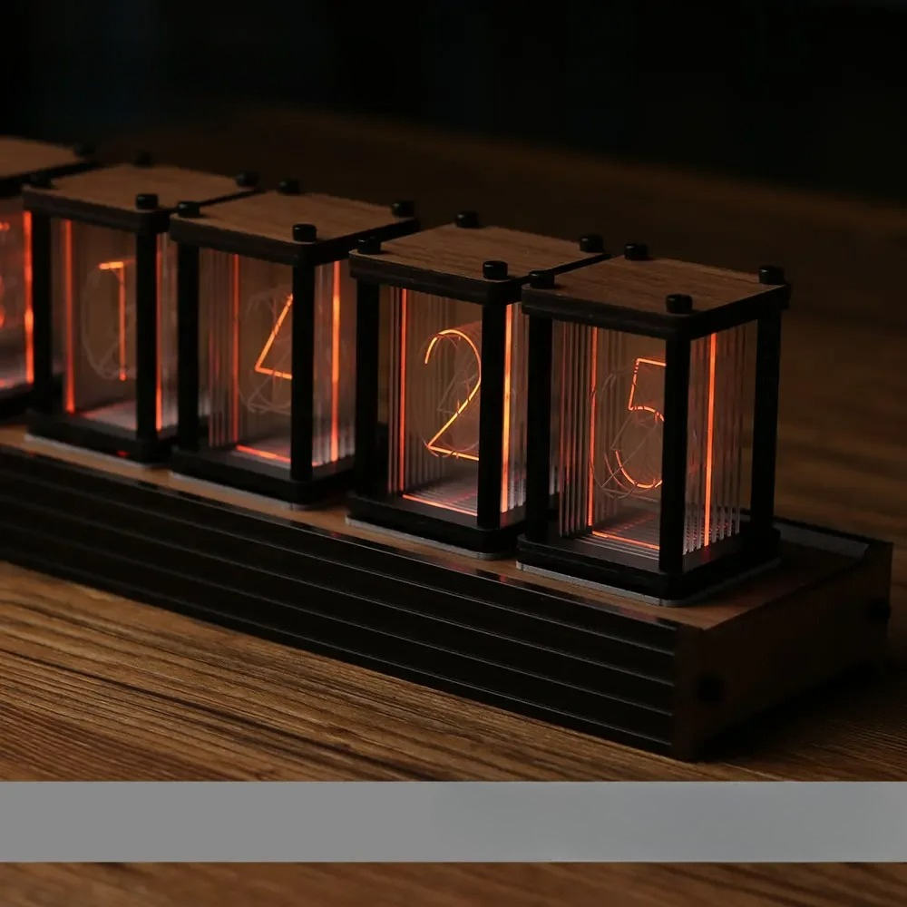 RGB Nixie Tube Clock DIY Table - Diy Electronics Gift Ideas recension och pris