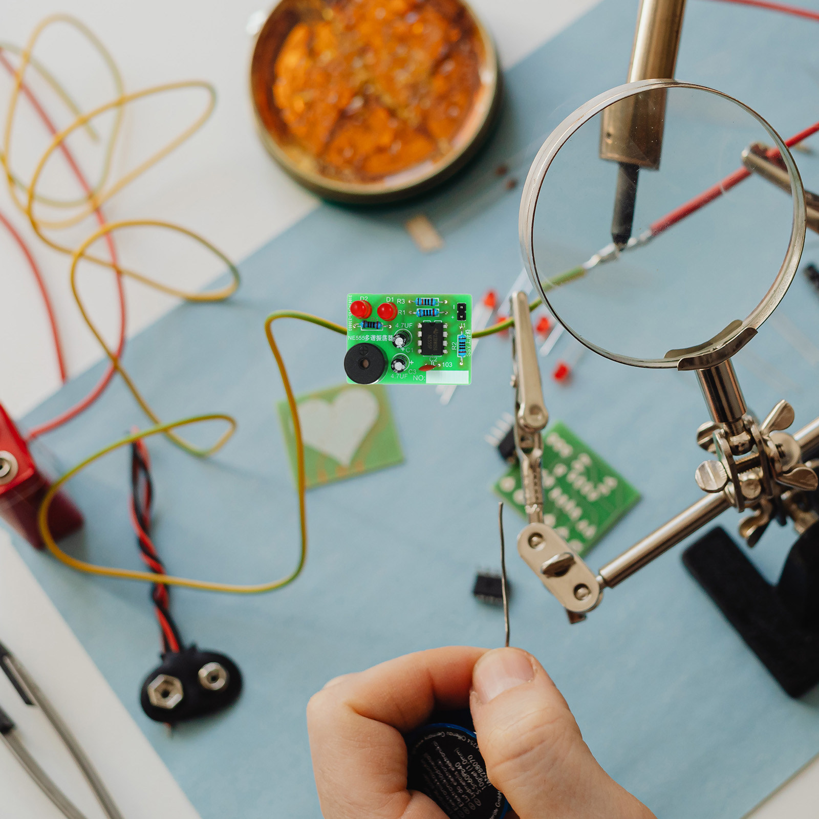 5Set Soldering Training Kit We - Diy Electronics Kits For Beginners recension och pris
