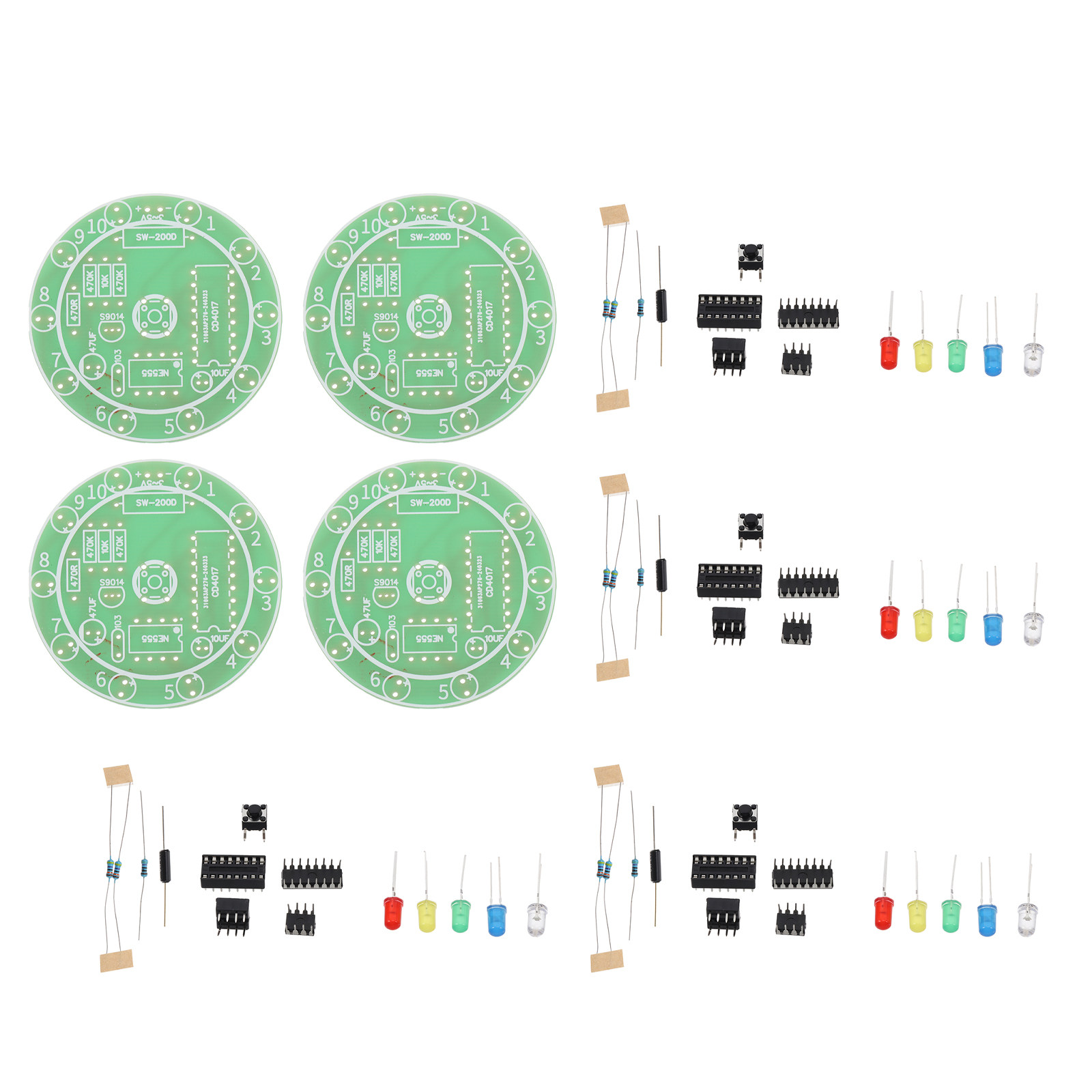 4Sets Soldering Practice DIY B - Diy Electronics Projects For Beginners recension och pris