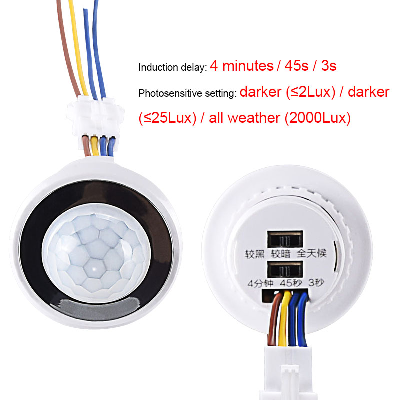 PIR Motion Sensor Switch Infra - Ldr Light Sensor recension och pris