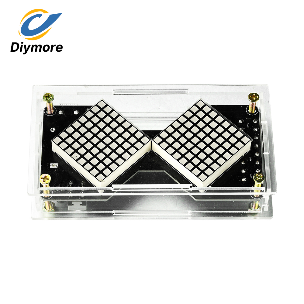 Electronic LED Dot Matrix Hour - Hobby Diy Electronics Kit recension och pris