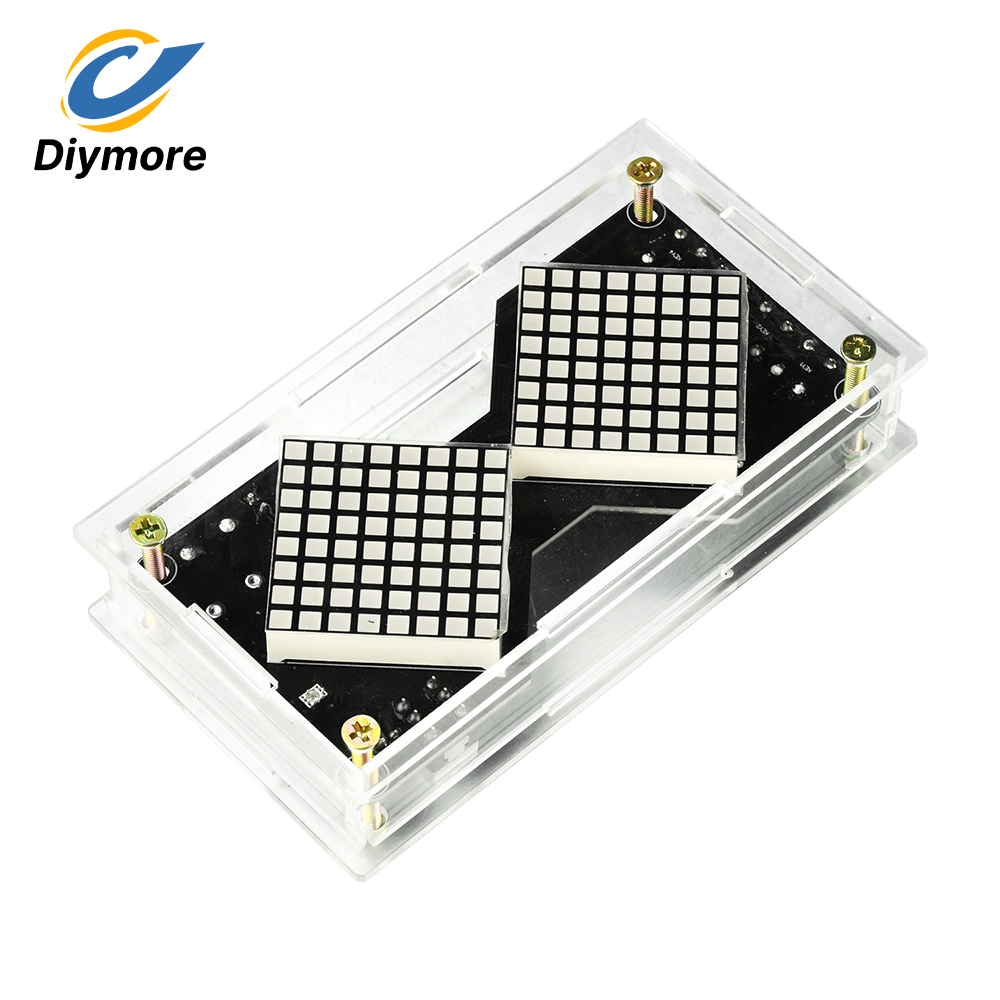 Electronic LED Dot Matrix Hour - Hobby Diy Electronics Kit recension och pris