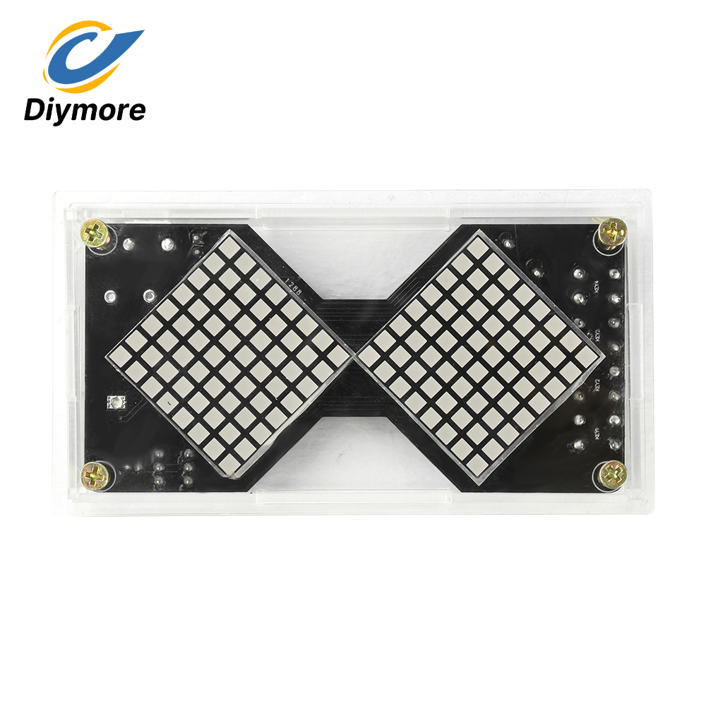 Electronic LED Dot Matrix Hour - Hobby Diy Electronics Kit recension och pris