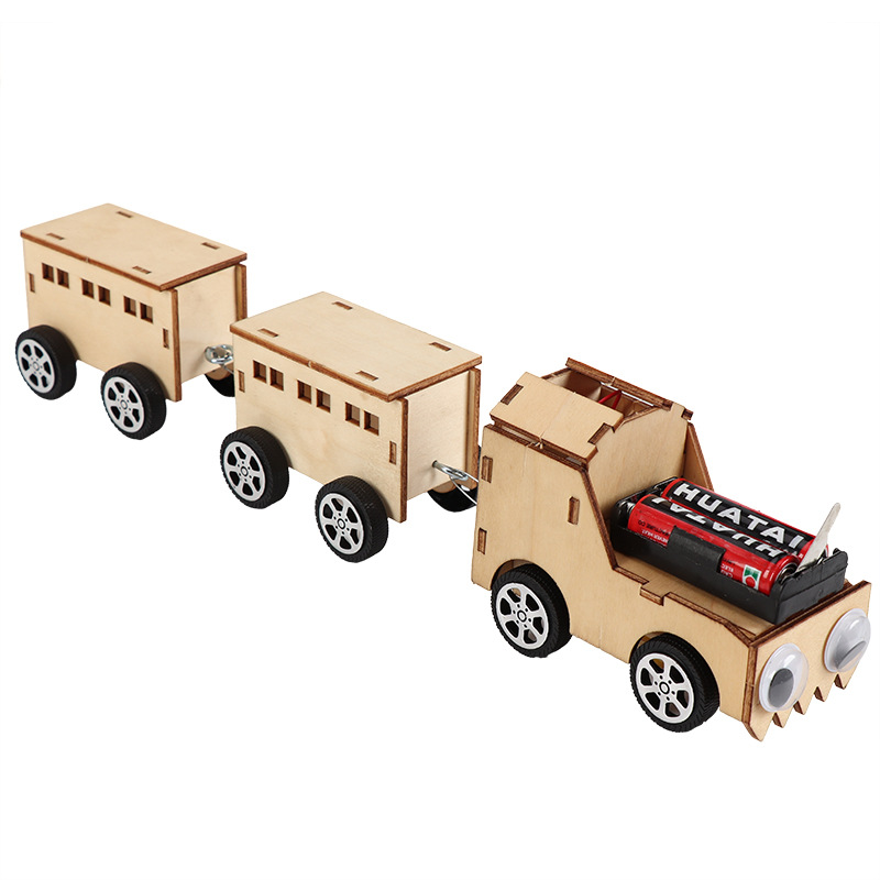 DIY Kit Toys Wooden Train Elec - Diy Electronics Projects For Kids recension och pris