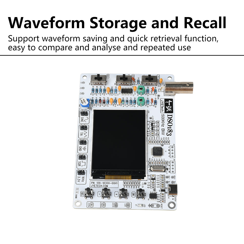 DC 5V DSO183 Digital Oscillosc - Diy Electronics Kits For Beginners recension och pris