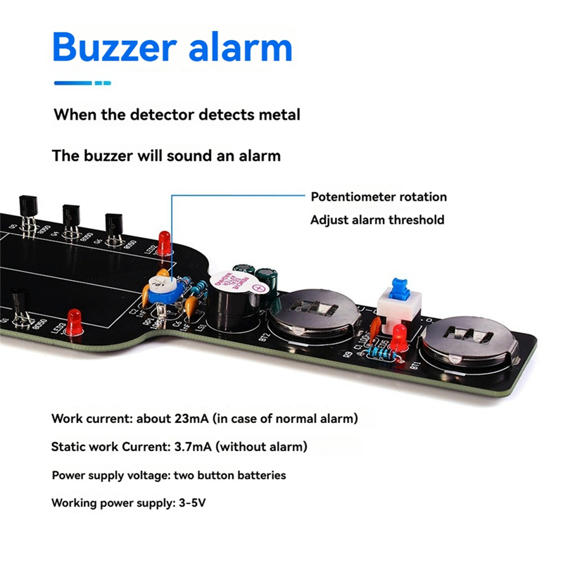 SQPP-DIY Metal Detector Electr - Diy Electronics Circuits recension och pris