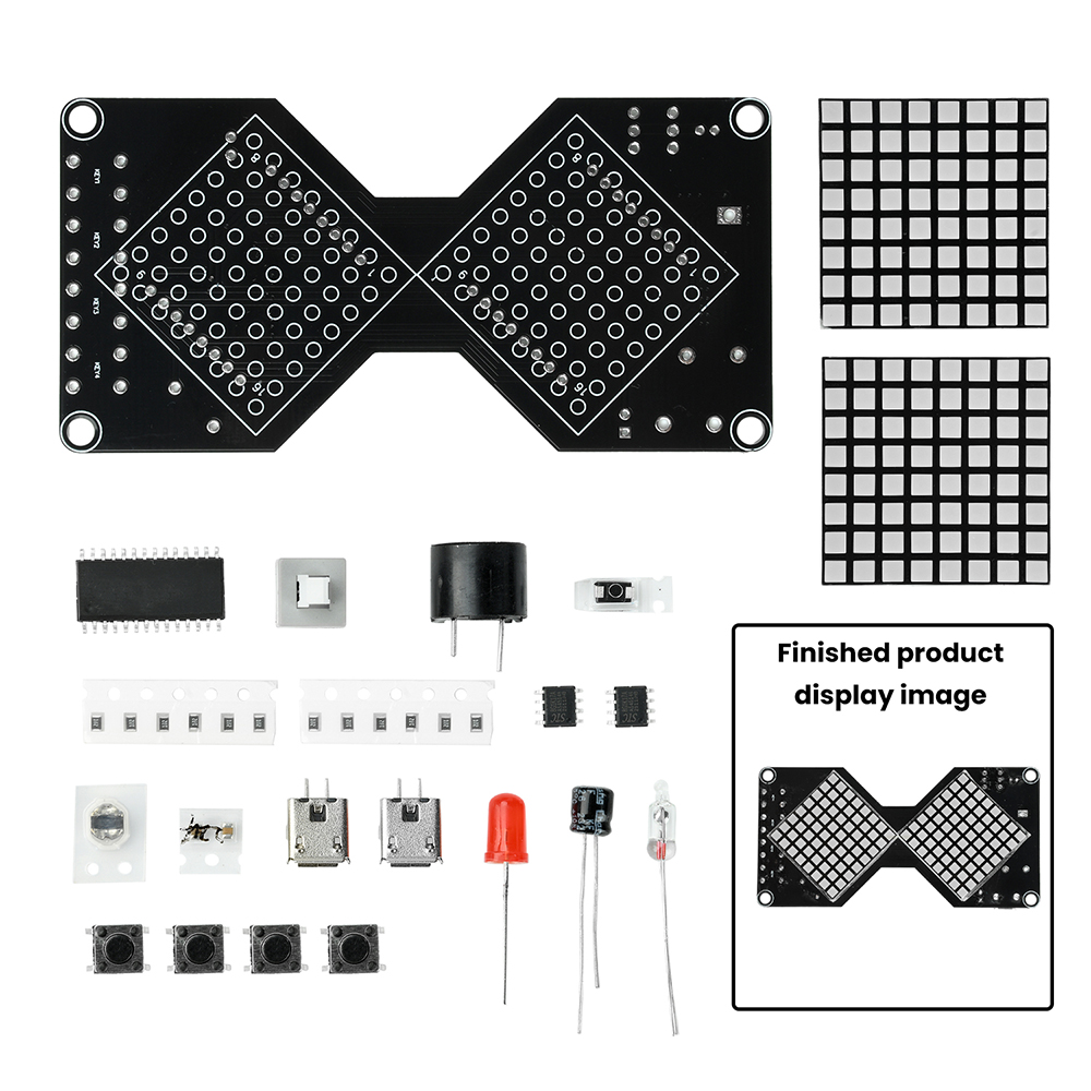 DC5V LED Dot Matrix Electronic - Hobby Diy Electronics Kit recension och pris