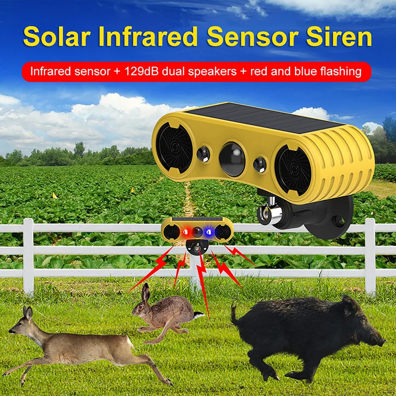 Solar Motion Sensor Alarm LED  - Ldr Light Sensor recension och pris