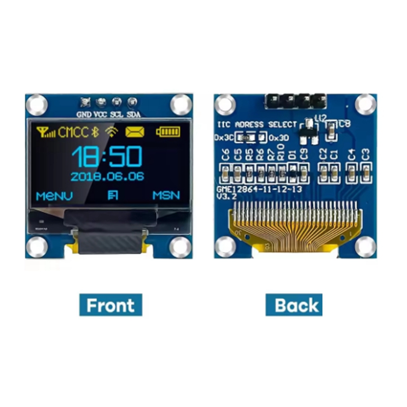 0.96 Inch OLED Display Screen  - I2C Lcd Display recension och pris