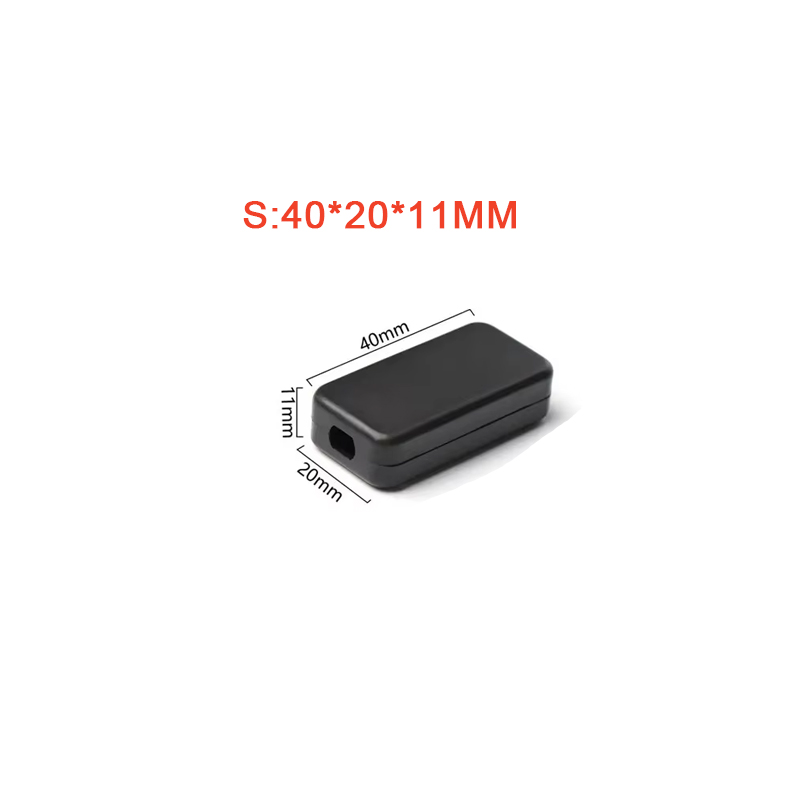 2PCS Plastic Waterproof Black  - Diy Electronics Websites recension och pris