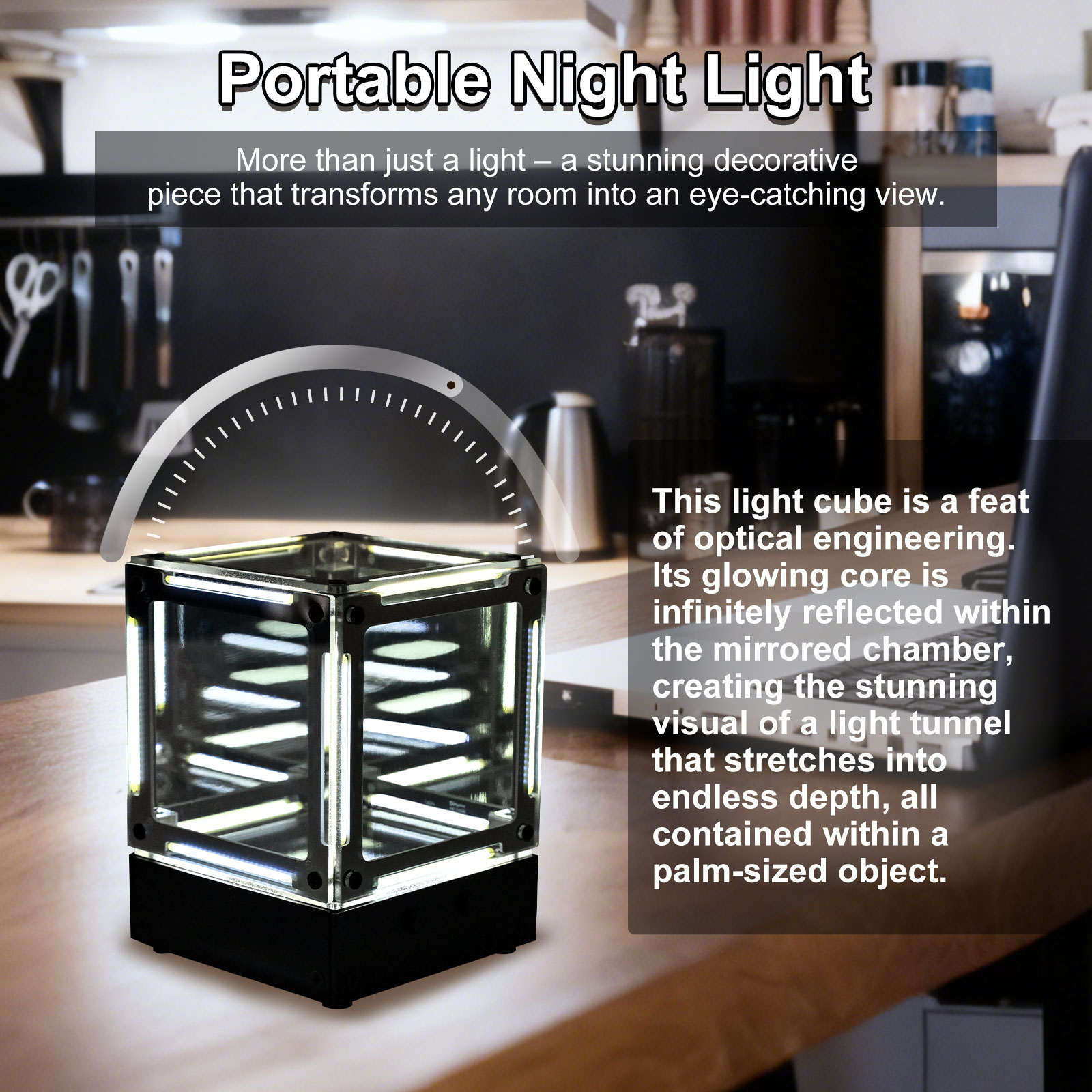 DIY LED Filament Cube Light So - Diy Electronics Filament recension och pris