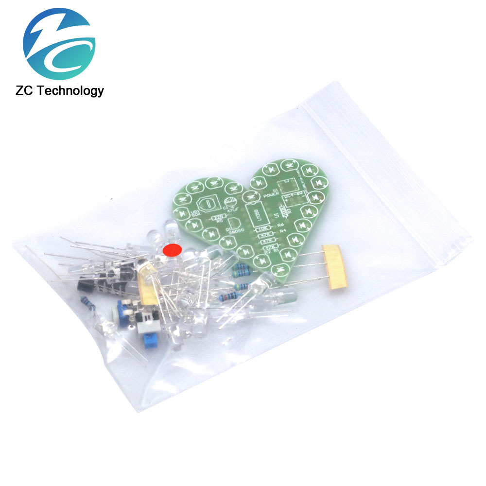 DIY Kit Heart Shape Breathing  - Diy Electronics Websites recension och pris