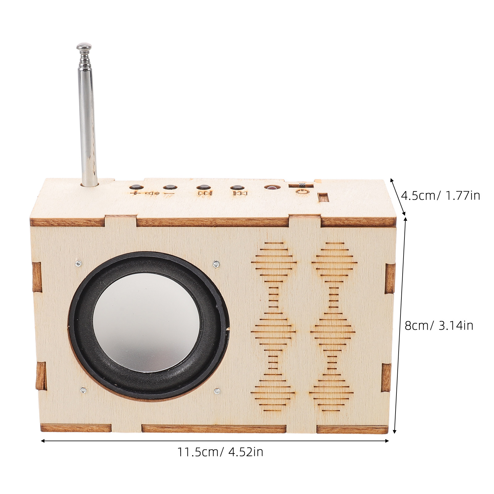 Wooden Stem Radio Kit Educatio - Diy Electronics Projects For Kids recension och pris