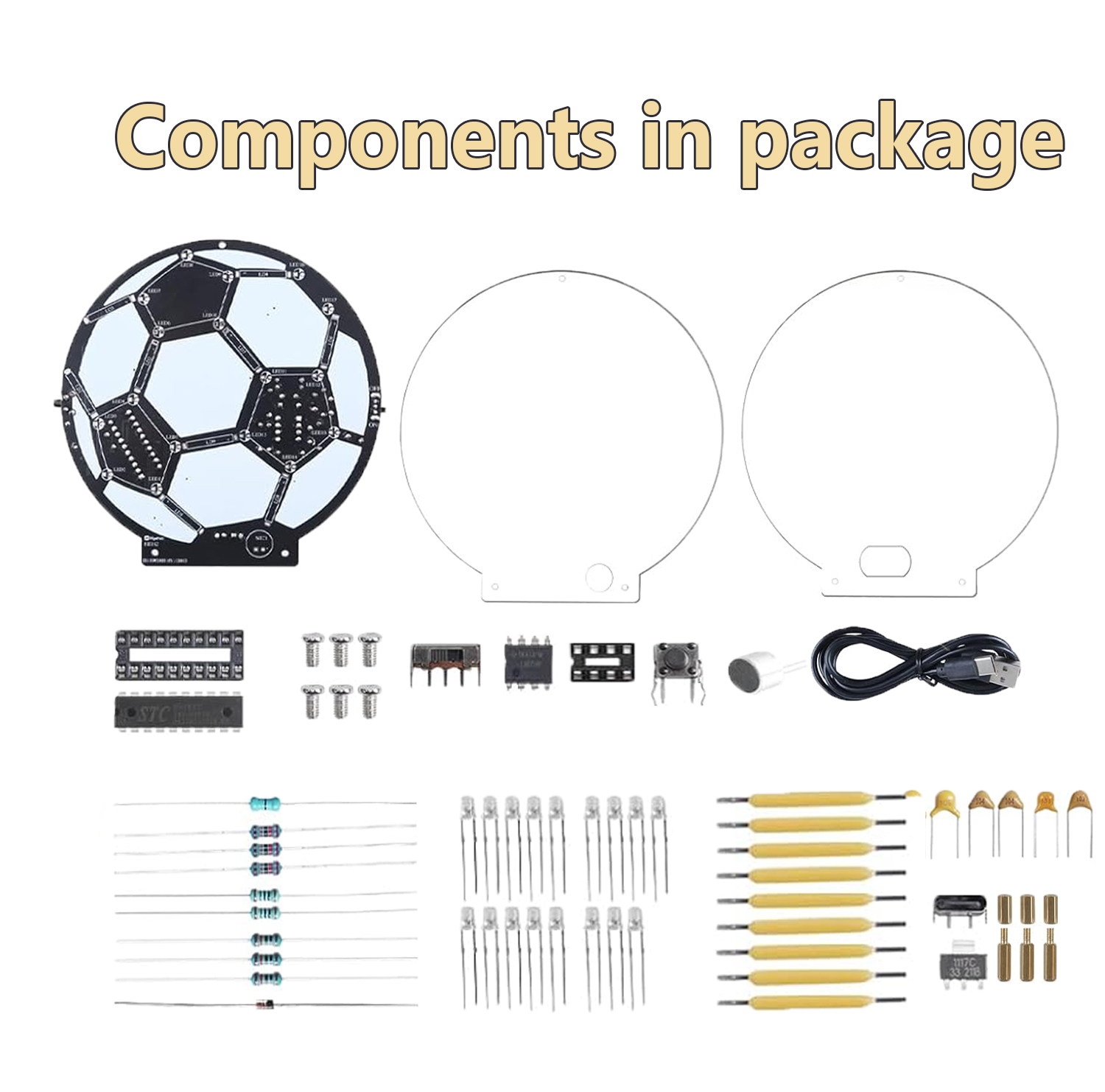 DIY Soccer Ball LED Soldering  - Diy Electronics Filament recension och pris