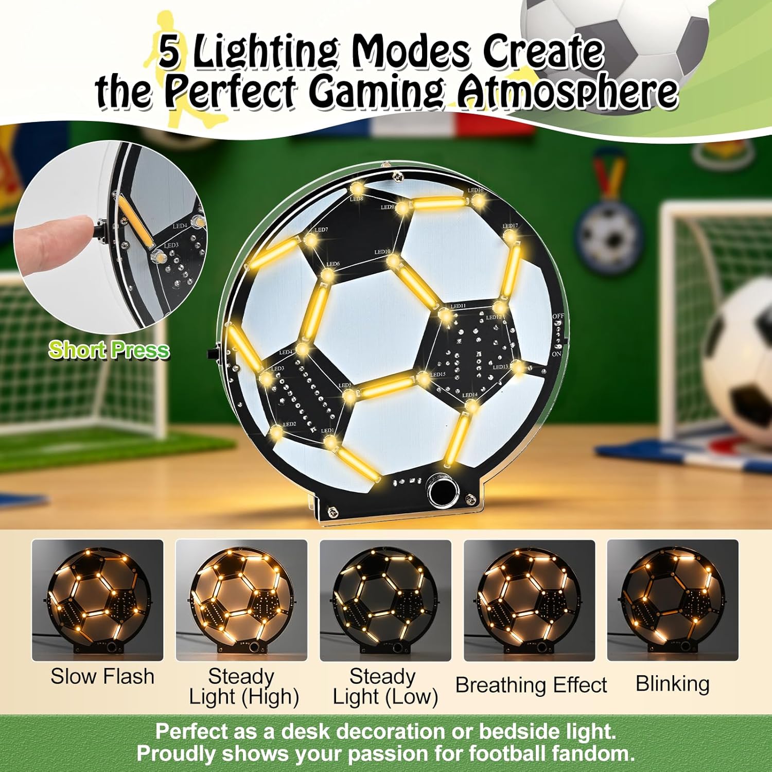 DIY Soccer Ball LED Soldering  - Diy Electronics Filament recension och pris