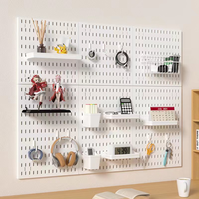 Wall-Mounted No-Punch Hole Boa - Diy Electronics Rack recension och pris