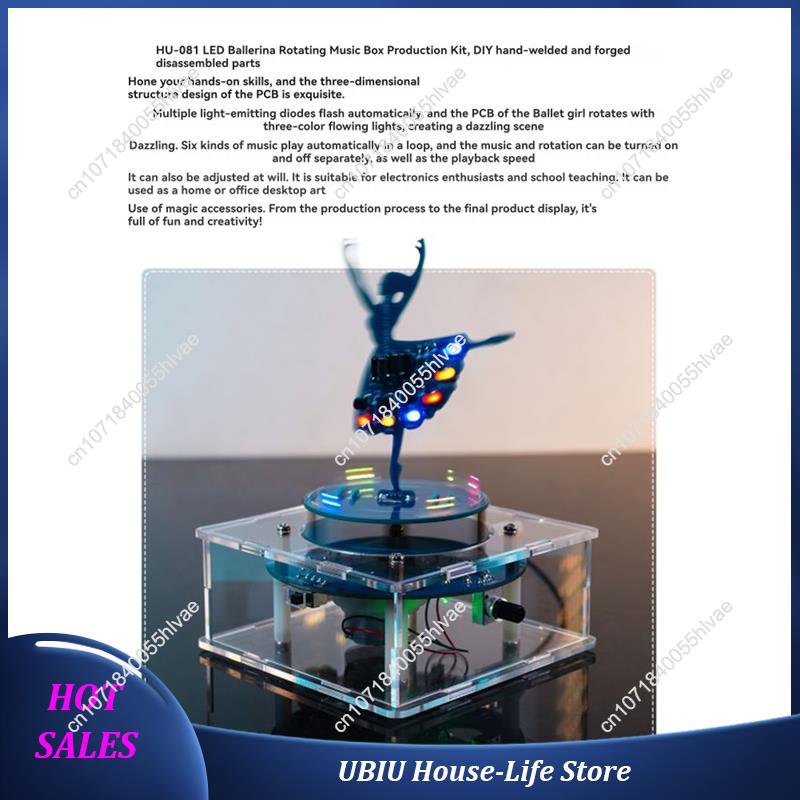 Rotating Music Box DIY Electro - Best Diy Electronics Kits recension och pris