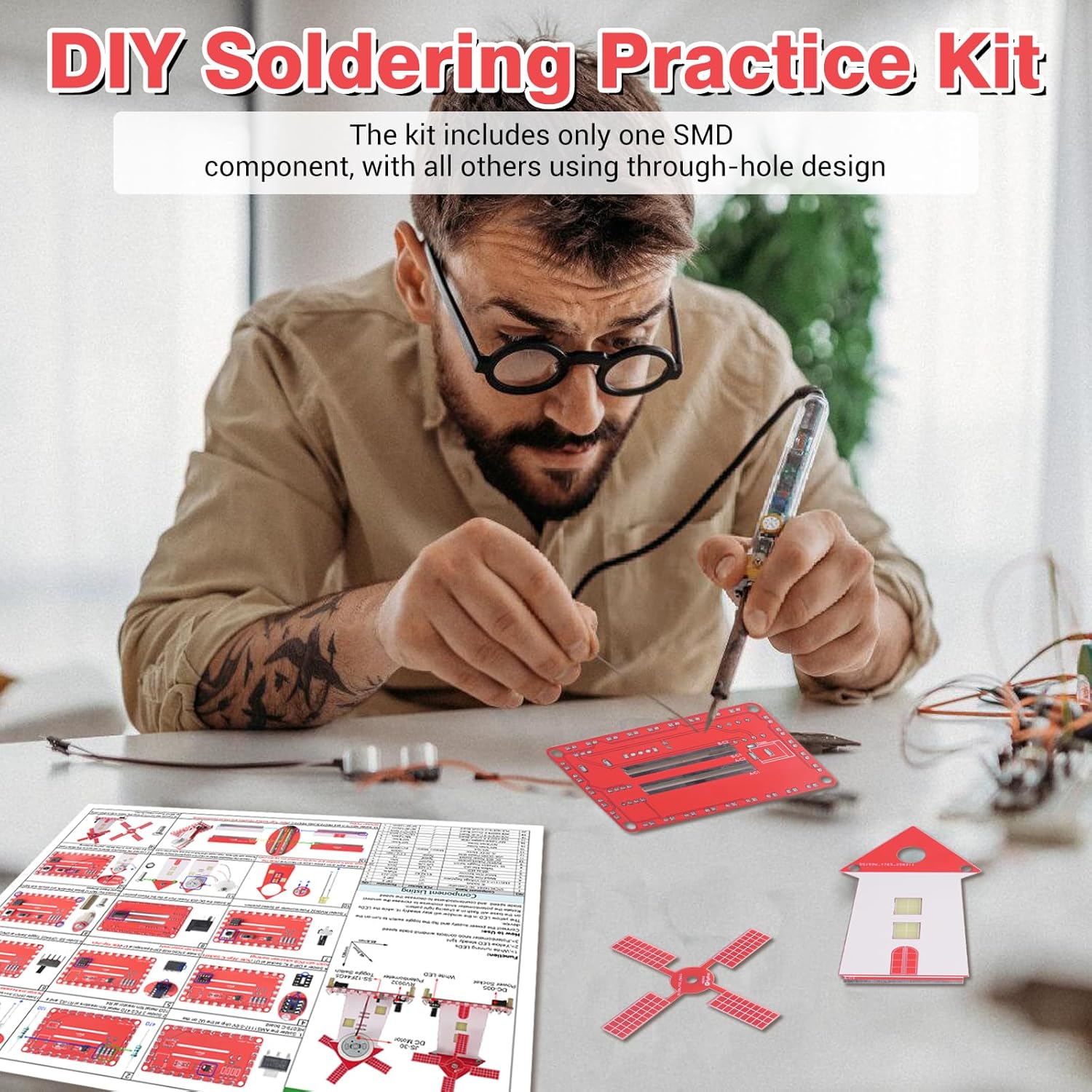 DIY Electronic Windmill Kit So - Diy Electronics Projects For Beginners recension och pris
