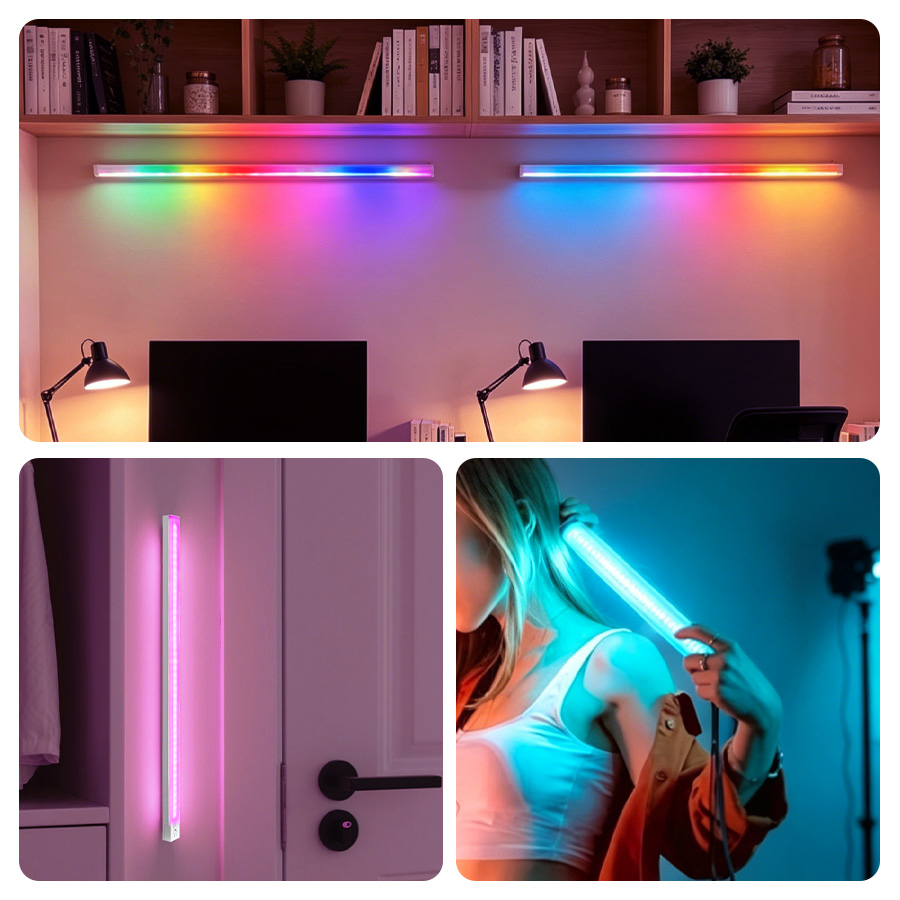 30cm 50cm Magnetic LED RGB Cab - Ldr Light Sensor recension och pris