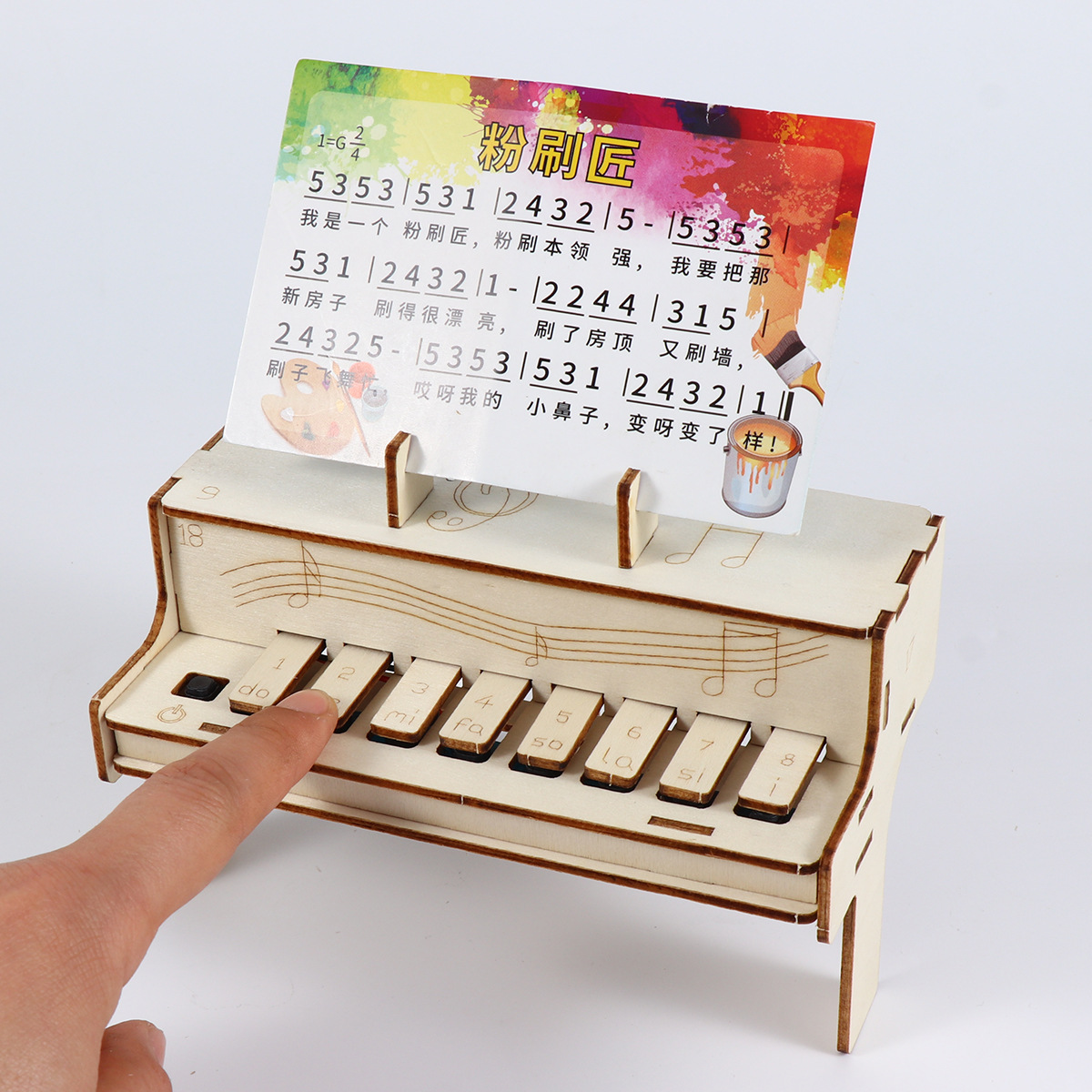 DIY Wooden Electronic Piano Mo - Diy Electronics Kits For Adults recension och pris