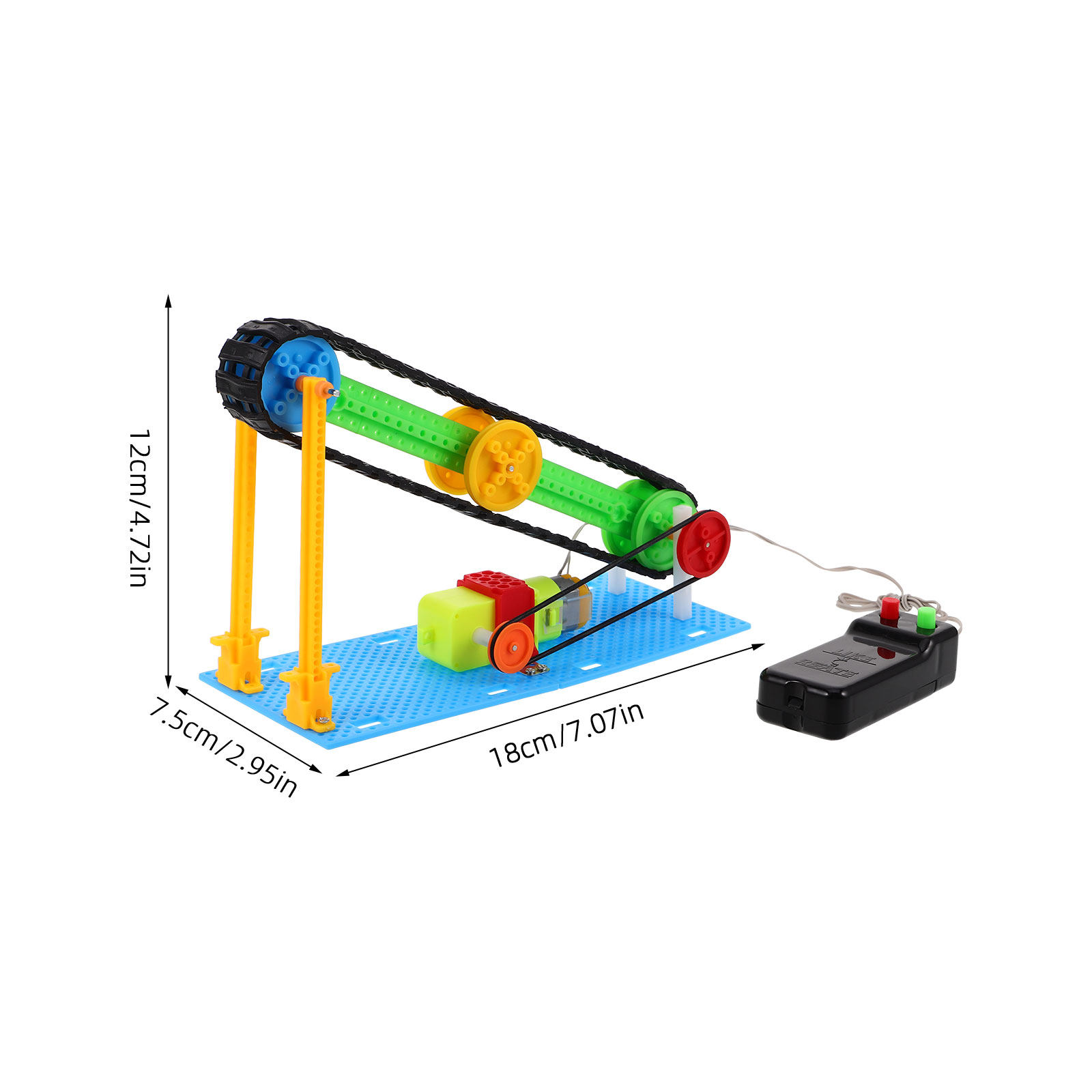 Electric Conveyor Belt Stem Ki - Diy Electronics Projects For Kids recension och pris