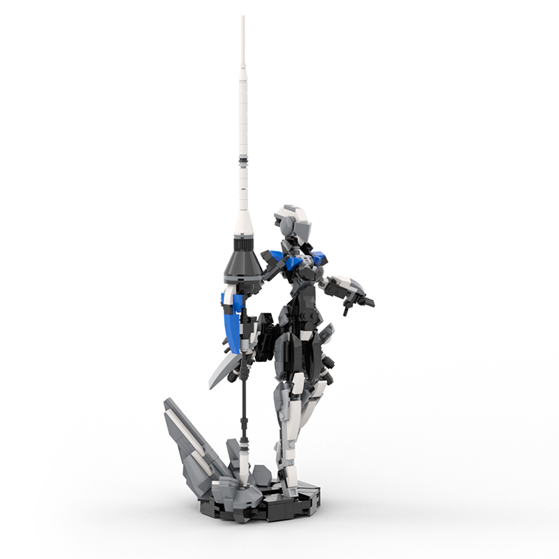MOC Mech Female Robot Lancer V - Diy Electronics Pdf recension och pris