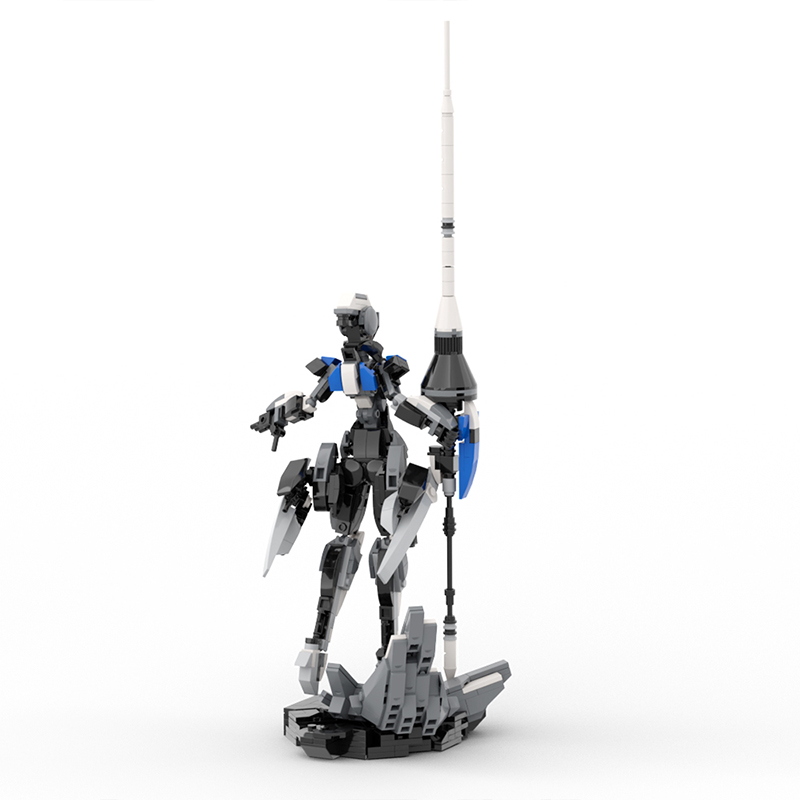 MOC Mech Female Robot Lancer V - Diy Electronics Pdf recension och pris