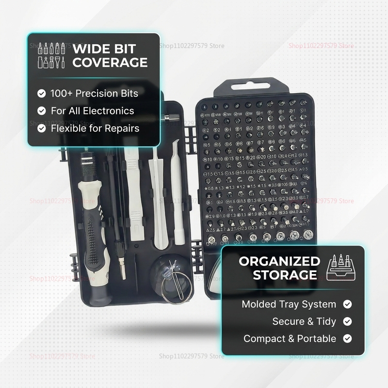 115 in 1 Precision Screwdriver - Diy Motorcycle Electronics recension och pris