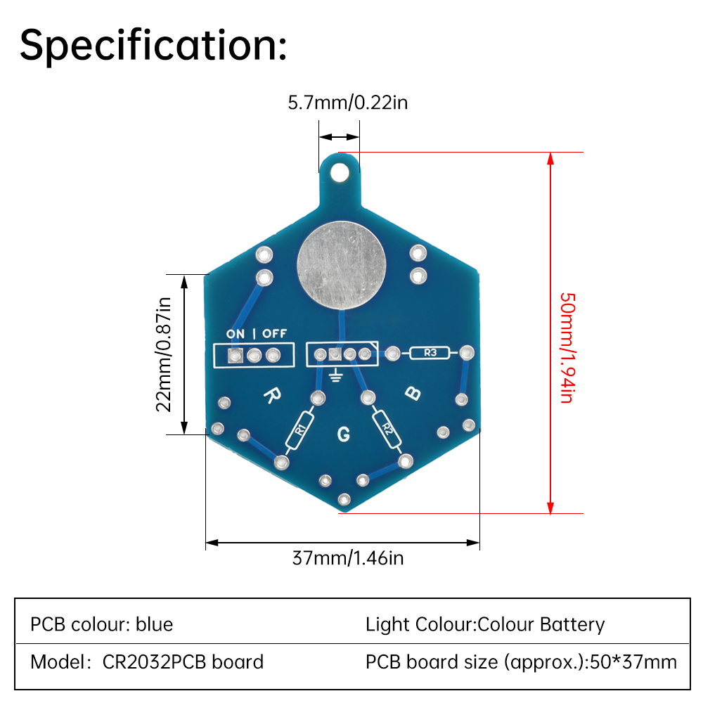 RGB LED Light Circuit Board We - Diy Electronics Kits For Beginners recension och pris